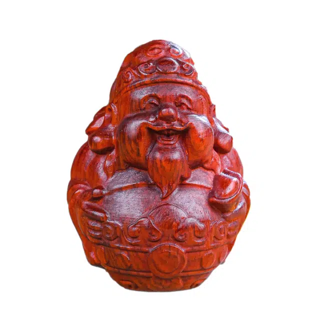 【财源广进】 素于 国潮新中式轻奢小众文玩盘玩沉水级招财纳福诸事顺遂八方来财好运连连固化稳定木 檀木 手把件 男女同款情侣款