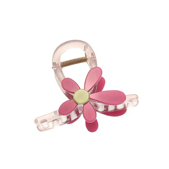 如花梦 小清新 氛围感甜美向阳花加厚 亚克力 发夹 女款