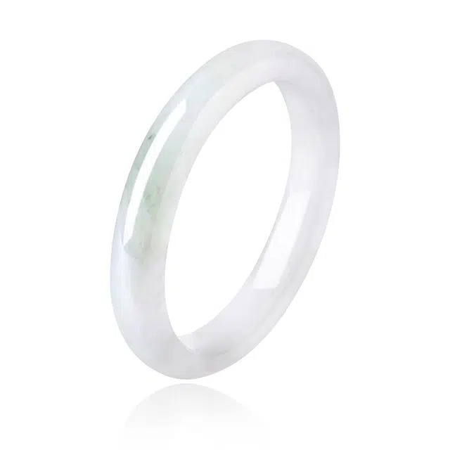 谧月珠宝 青山黛翠玉贵妃新中式宫廷风古典轻奢吉祥如意平安顺遂时尚百搭清冷典雅高级感温婉#好运天然 天山翠 手镯 男女同款情侣款