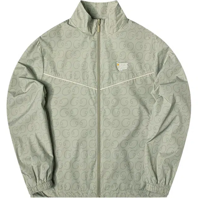 鸿星尔克 生活系列 字母拉链百搭立领休闲宽松风衣 女款