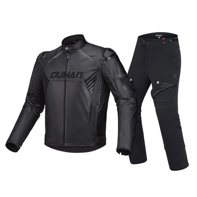 杜汉 四季通用防摔赛车骑士装备 男款 荣耀黑