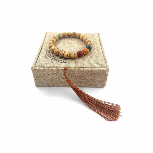 优奕芳 好运 时来运转平安喜乐 星月菩提 手串 男女同款情侣款