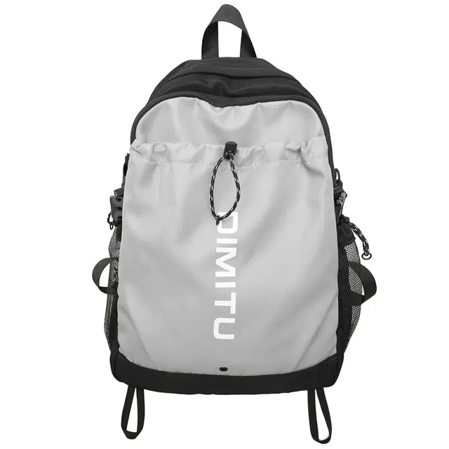 醇龙 潮酷时尚书包潮流百搭电脑背包 尼龙 双肩包 常规 男女同款情侣款 多色