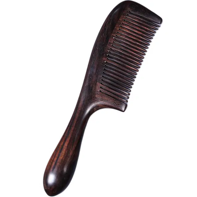 【结发同心，以梳为礼】 得笙陌 定情之物新中式木梳 紫光檀 梳子 男女同款情侣款