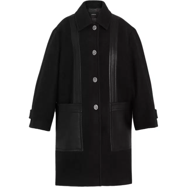 COACH FW22 Coat Black