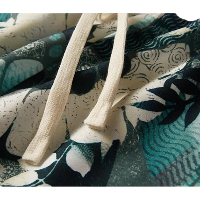 稻草人 海边夏季透气冰感舒适沙滩裤潮流宽松五分裤休闲短裤 男女同款