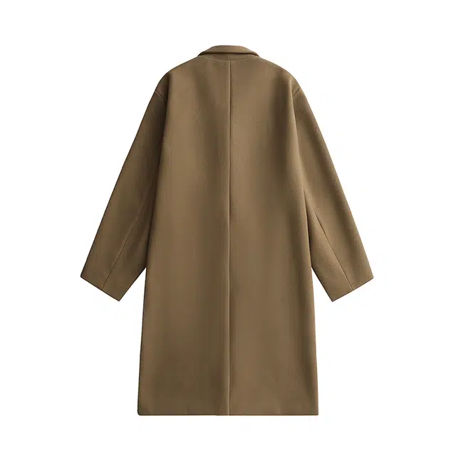 木林森 经典廓形高级感气质时尚百搭宽松休闲中长款风衣 男女同款