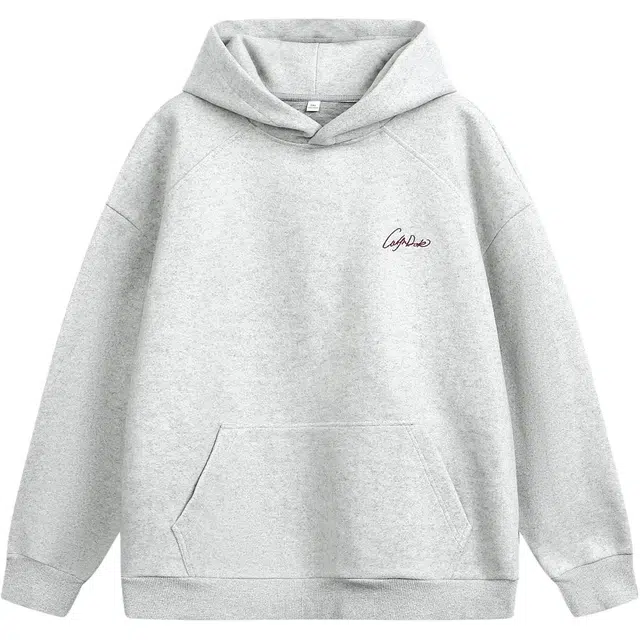 金盾 外套帽衫休闲潮牌美式撞色卫衣 男款