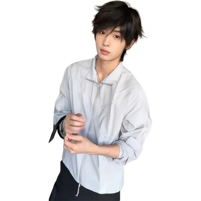 黑马漫画 男款夏季轻薄激光网眼 超轻透气防晒防晒服 男女同款