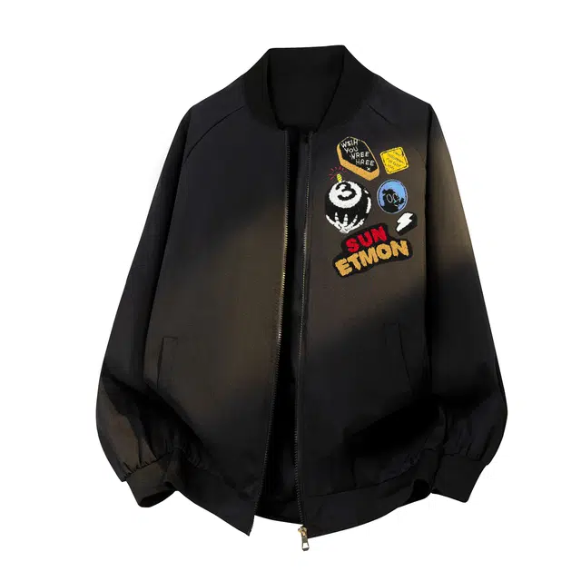 SUNSETMONENT Cleanfit Bomber Jacket