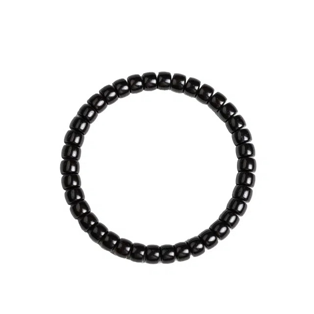 镯钰瑭 新中式 低调墨黑油润 简约 精致温婉 招财纳福诸事顺利 顺遂无忧盘玩 好运 椰蒂 手串 男女同款情侣款