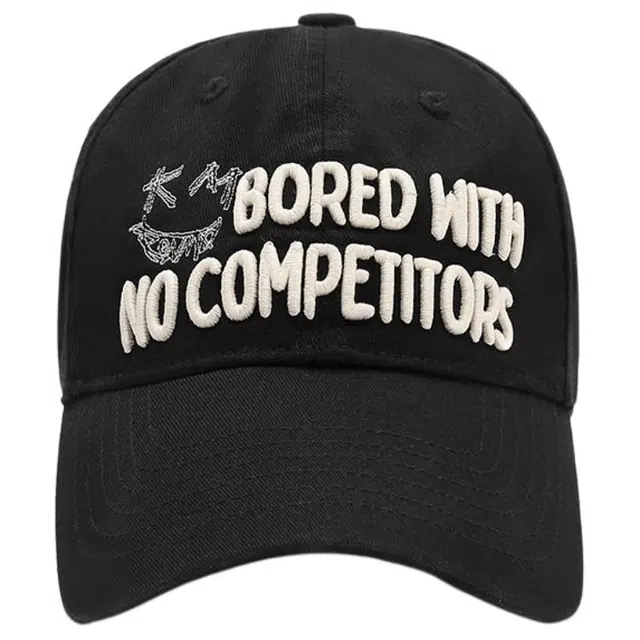 肯默 简约韩系字母刺绣街头嘻哈遮阳防晒 棉 鸭舌帽 男女同款情侣款