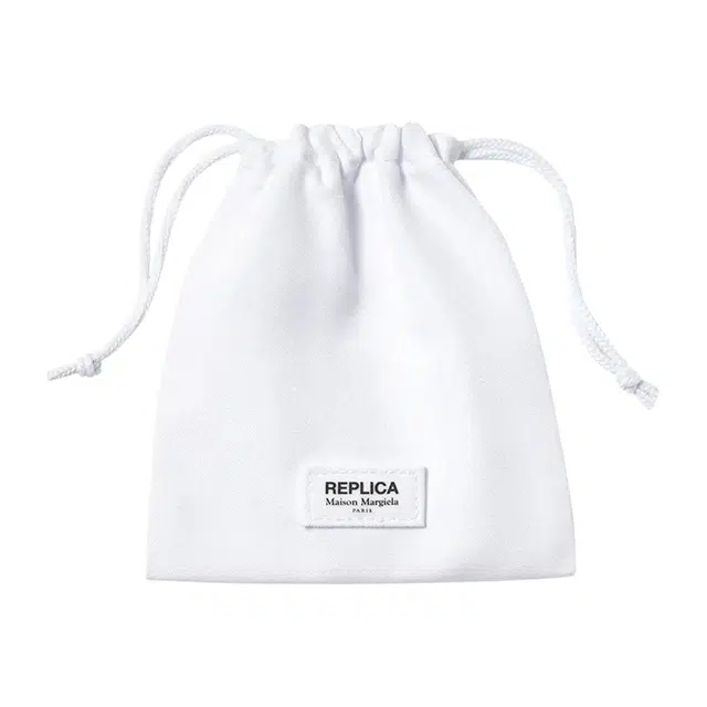 Maison Margiela Drawstring Bag White