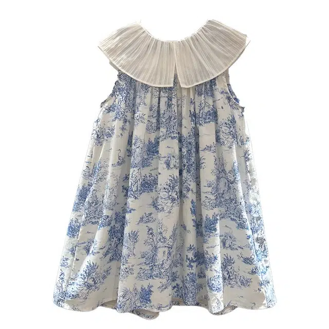 俞兆林连衣裙 清新时尚无袖 儿童款