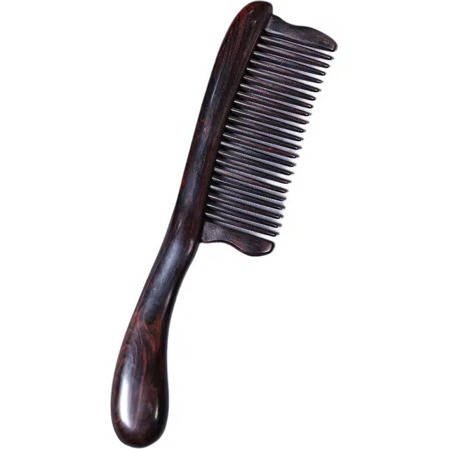 【结发同心 以梳为礼】 得笙陌 平安如意富贵吉祥新中式头部按摩#好运 紫光檀 梳子 男女同款情侣款