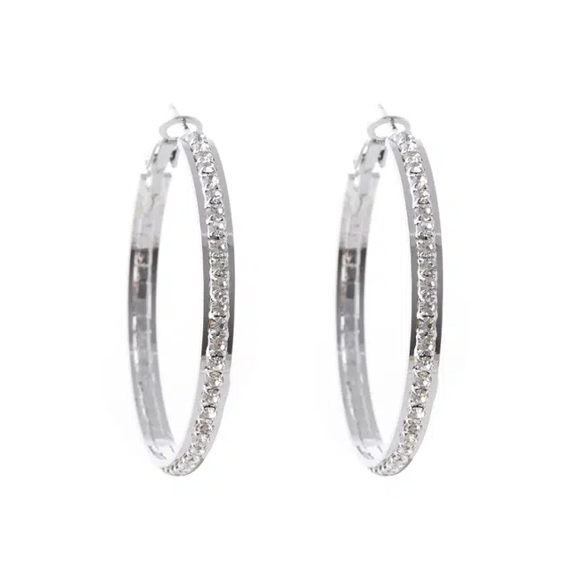 澜耀 银河极简  奢华耳饰 气质潮流 铜合金 耳环 女款