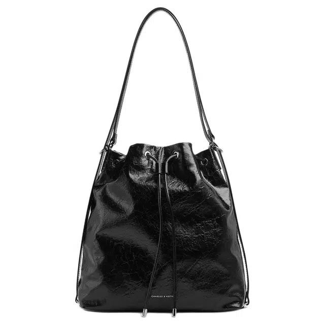 Charles & Keith Noir/Cream/Dark Brown