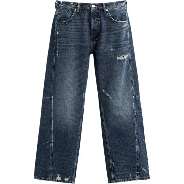 ZARA High Waist Straight Jeans