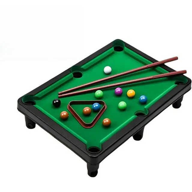 萌益兔 便携迷你小台球桌家用亲子互动大号桌球台小型家庭室内 多功能玩具台/游戏桌