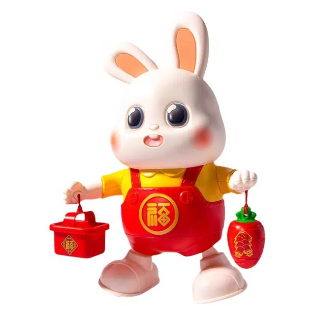 锦象鹤 跳舞小福兔 电子玩具