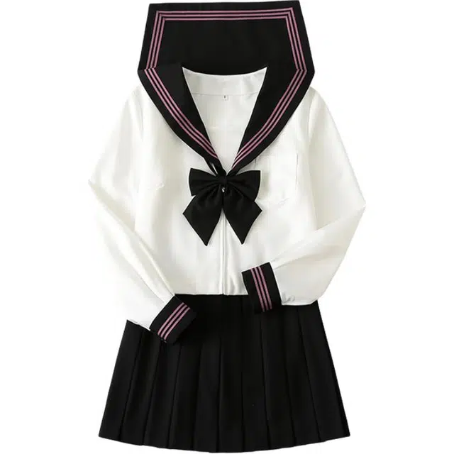 柏黛妃 学院风舒适休闲长袖通勤优雅时尚裙装套装 女款