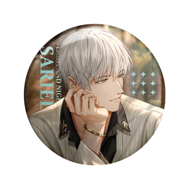 光与夜之恋 萧逸 陆沉 齐司礼 查理苏 夏鸣星 正比双闪 圆形吧唧熊猫中心 徽章