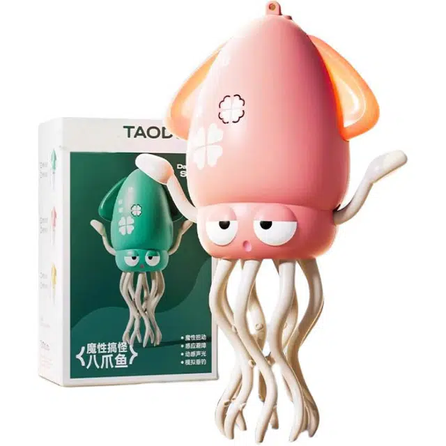 锦象鹤 会跳舞自动感应避障的八爪鱼 智能玩具