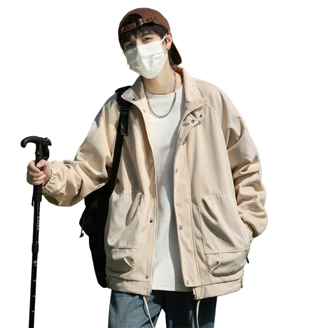 金盾 潮流时尚宽松夹克外套 男款