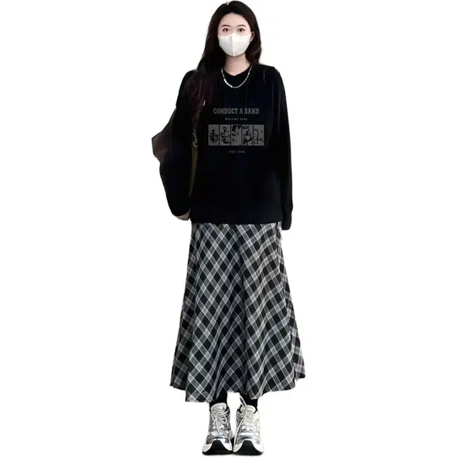 邓大喵 宽松加厚加绒女秋冬季韩版圆领上衣高级感超好看卫衣 女款