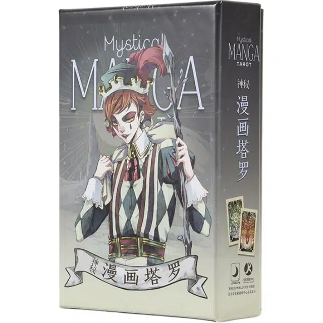 喜顽童 神秘漫画塔罗牌罗伟特维特经典花影单牌 桌游