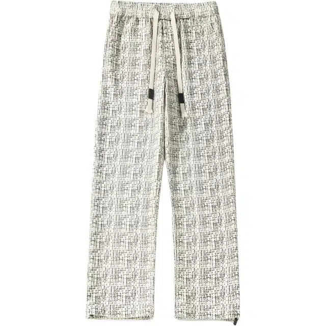 颂希尔 男款春秋美式复古垂感裤高级感运动直筒裤休闲裤 男女同款