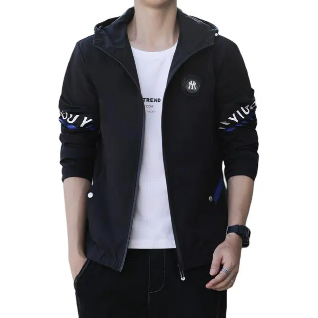 金盾 休闲韩版潮流春秋款宽松夹克外套 男款