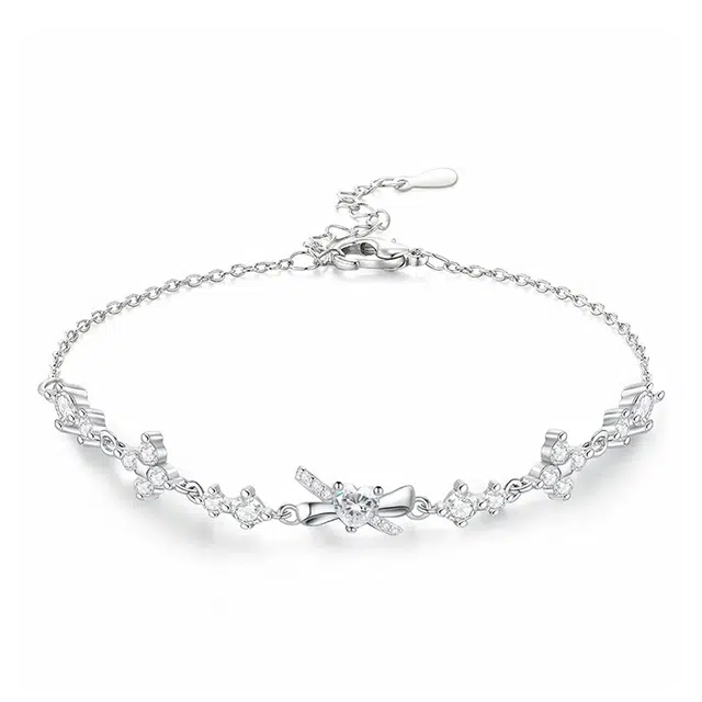 匆匆那年 轻奢高级感 甜美蝴蝶结 小众设计 精致时尚百搭#好运 琉璃 手链 女款