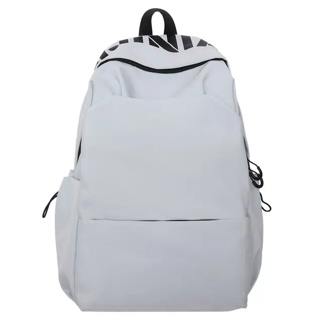 南潇湘 小清新休闲高颜值精美潮版高颜值女款背包初高中生大学生上课百搭书包 尼龙 双肩包 常规 男女同款情侣款 蓝色/黑色/米色/红色