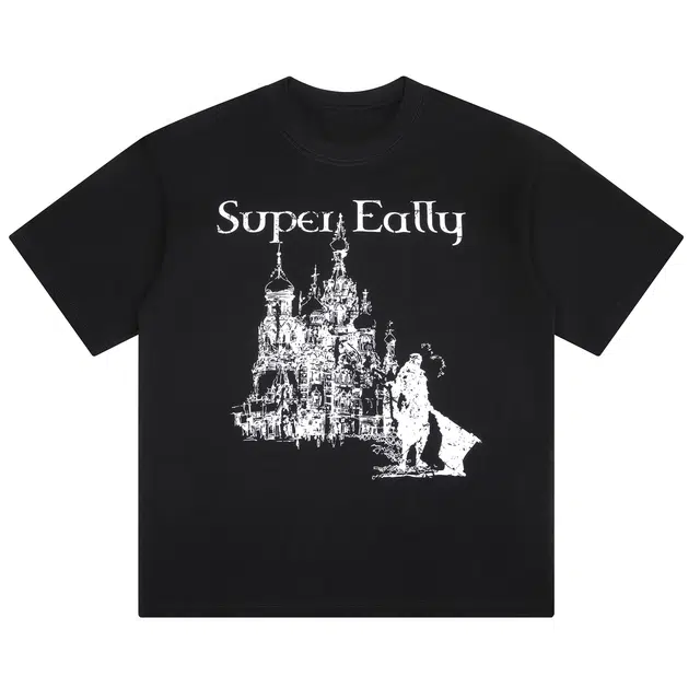 SUPEREALLY Castle Clock Tower Tee