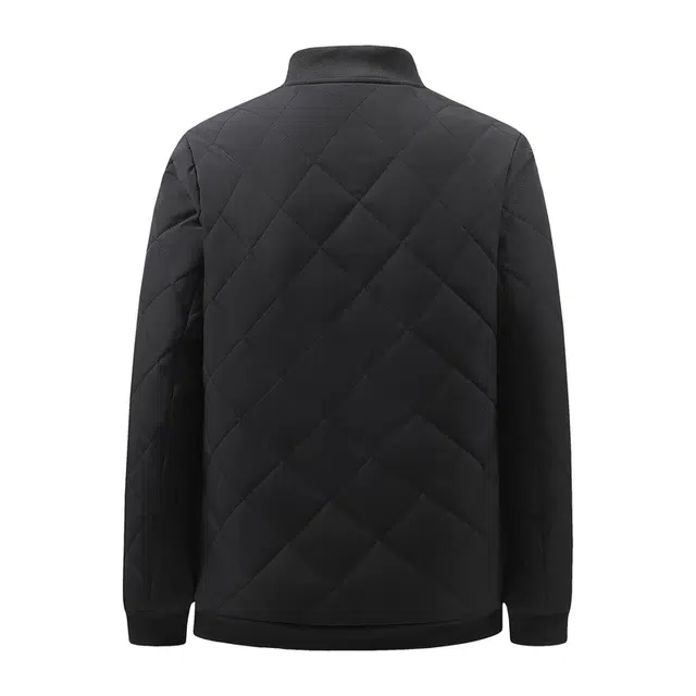 金盾 棒球服潮流时尚百搭加绒加厚长袖夹克外套 男款