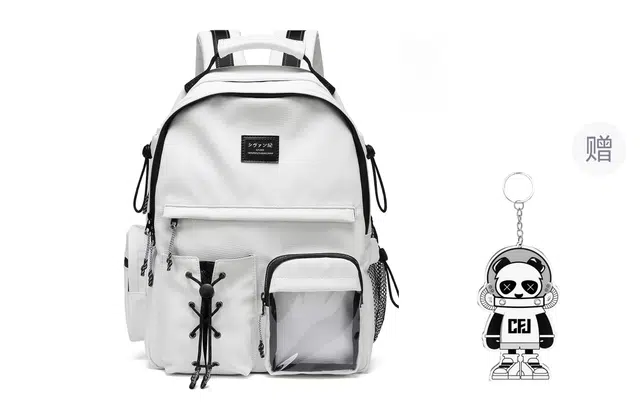 CHAOFANJI Backpack Black/White