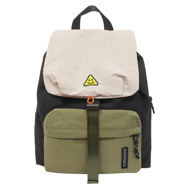 捷朗仕 旅行轻便超轻薄耐用大学生防水成人简约学生书包大容量 尼龙 双肩包 女款 多色