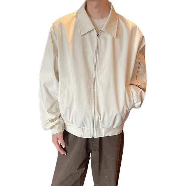 黑马漫画 美式飞行夏季薄款夹克外套 男女同款