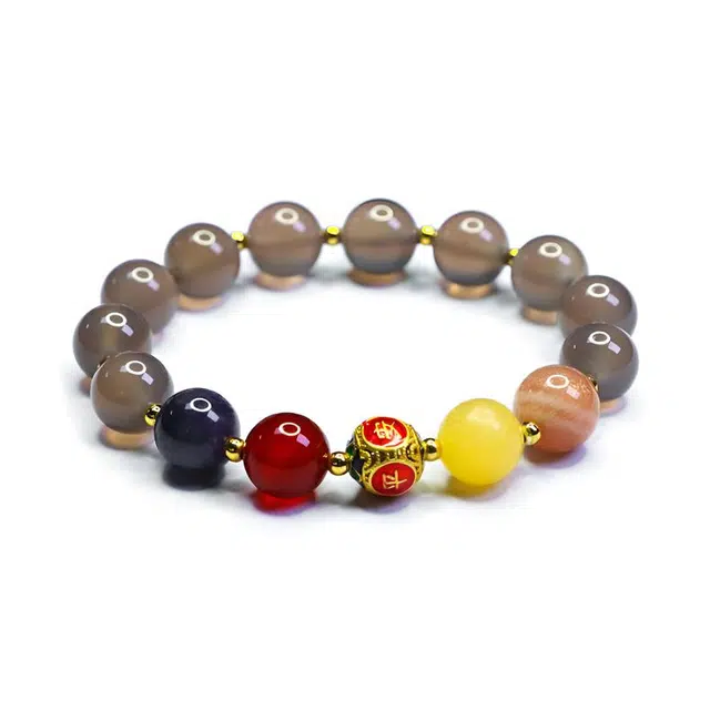 素于 国潮复古文艺风轻奢高级感柿柿称心平安如意诸事顺遂福禄双全小众百搭手饰#好运 玛瑙 手串 男女同款情侣款
