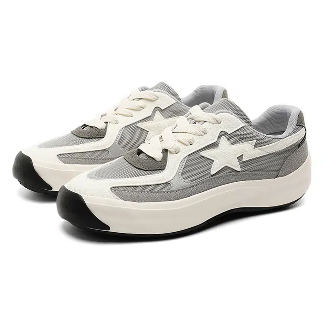 乐乐鱼 时尚百搭复古潮流舒适 低帮 生活休闲鞋 男款