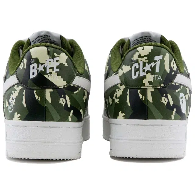 A BATHING APE CLOT EGRA CAMO BAPE STA