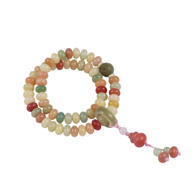 镯钰瑭 新中式国潮福禄双全招财纳福转运上岸平安喜乐精致温婉简约百搭显白#好运 菩提根 手串 男女同款情侣款