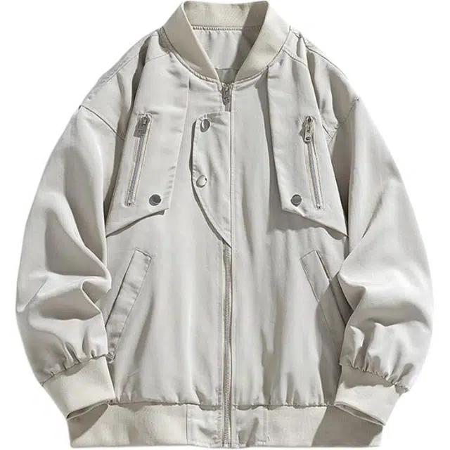 金盾 春秋季学生宽松高街夹克外套 男款