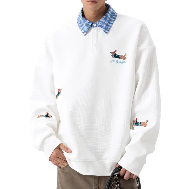 230MARK WAFFLE Polo