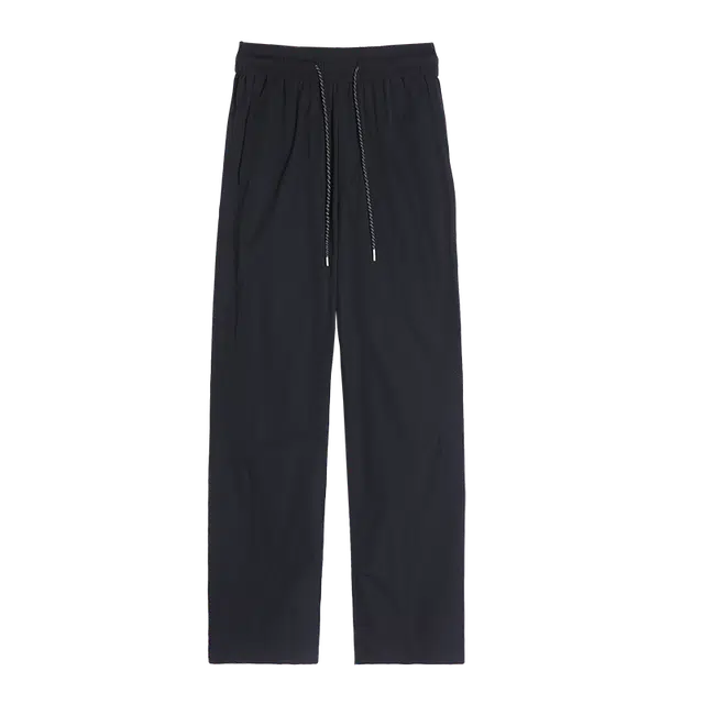 童先森 美式潮流宽松垂感阔腿痞帅直筒弯刀休闲裤 男款