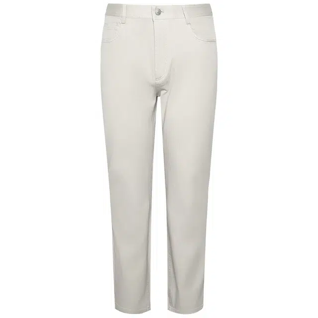 利郎 四面弹 商务纯色简约百搭侧缝插袋修身舒适休闲裤 男款