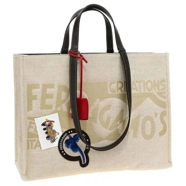 FERRAGAMO Logo Tote