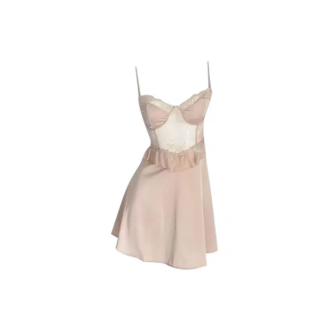 顶瓜瓜 夏季女简约舒适性感家居服睡裙 女款