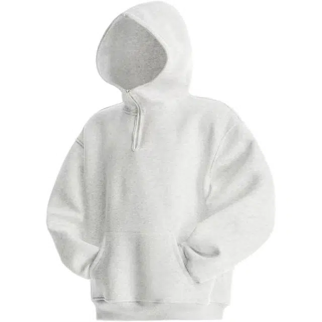 爱肯 美式高街学院风简约基础款潮流宽松慵懒百搭港风套头连帽休闲长袖无性别时尚卫衣 男女同款